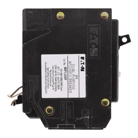 Eaton BRP120A1CS 20A 120V 1-Pole AFCI/GFCI Circuit Breaker Plug-On Neutral