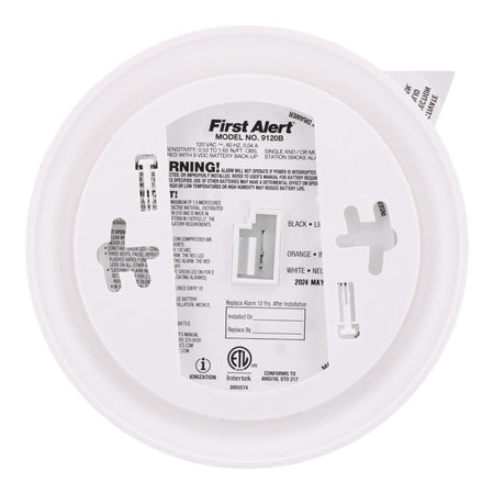 BRK 9120B Hardwired Smoke Alarm with Battery Backup