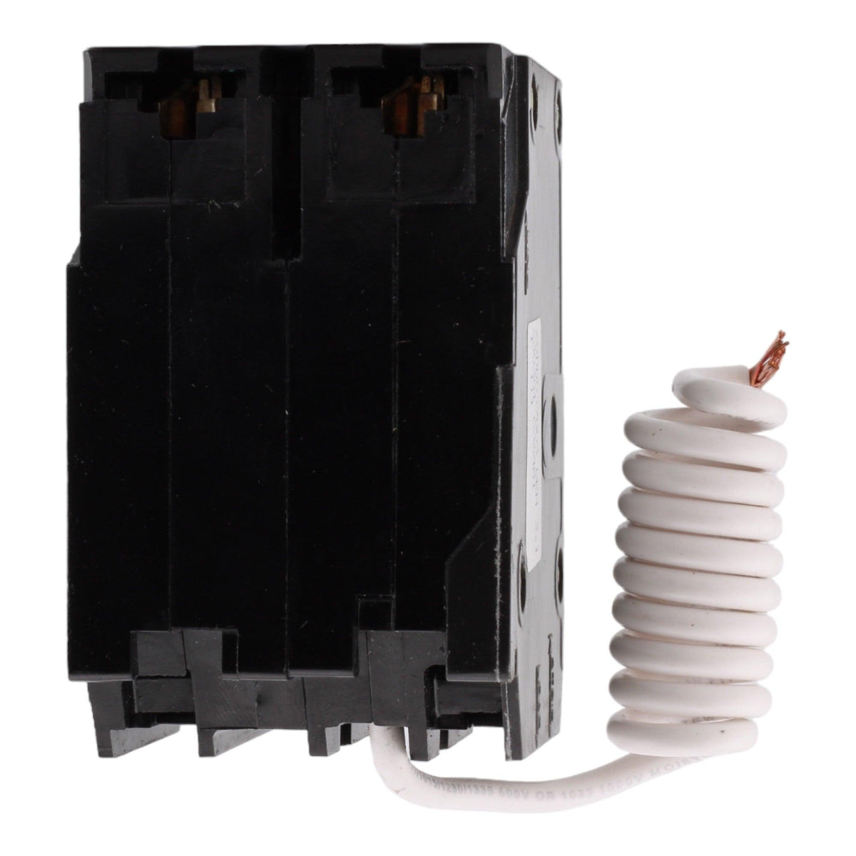 Eaton GFTCB225 25 Amp Double Pole 240V Pigtail-Neutral GFCI Ground Fault Circuit Breaker UL