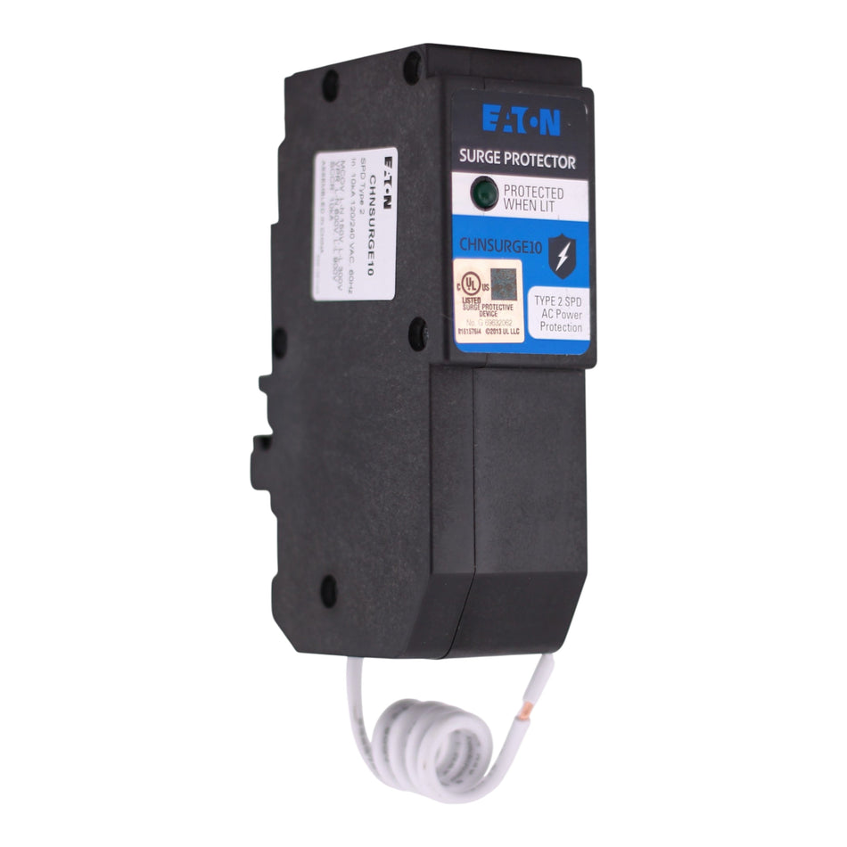 Eaton CH, CHNSURGE10, 2P, 120/240V, 20kA, Pigtail Neutral, Surge Protective Device