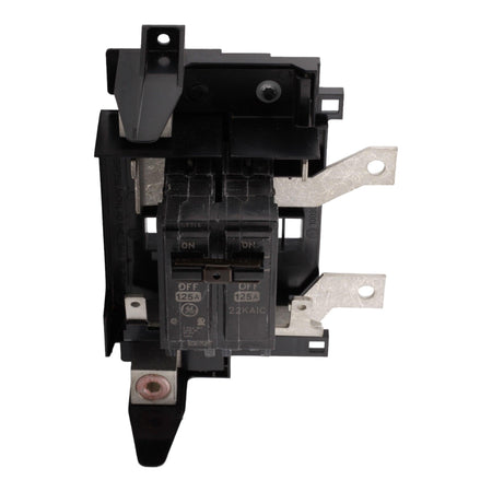 GE THQMV125D 125 Amp Double Pole Main Circuit Breaker, 120/240V, Plug-In, UL Listed