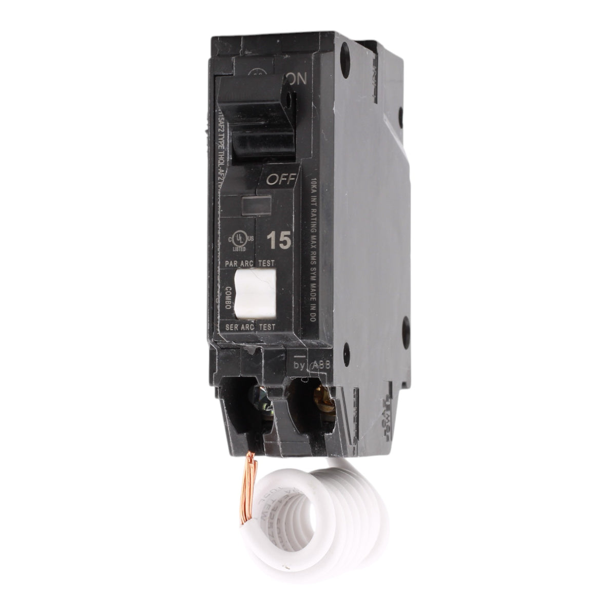 GE THQL1115AFP2 15A 120V 1-pole AFCI Circuit Breaker Pigtail UL
