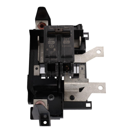GE THQMV125D 125 Amp Double Pole Main Circuit Breaker, 120/240V, Plug-In, UL Listed