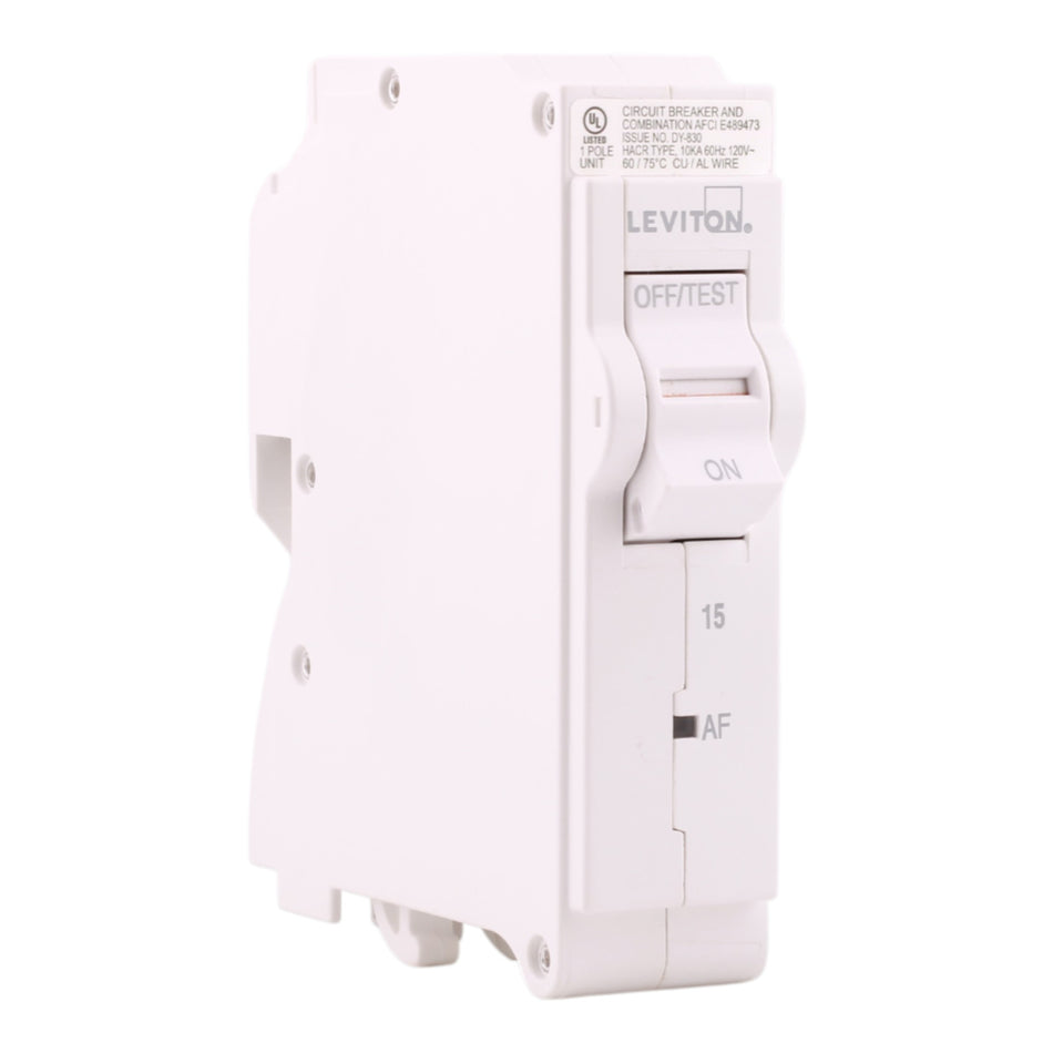 Leviton LB115-AF 15A 1P 120V AFCI Plug-On Neutral Circuit Breaker