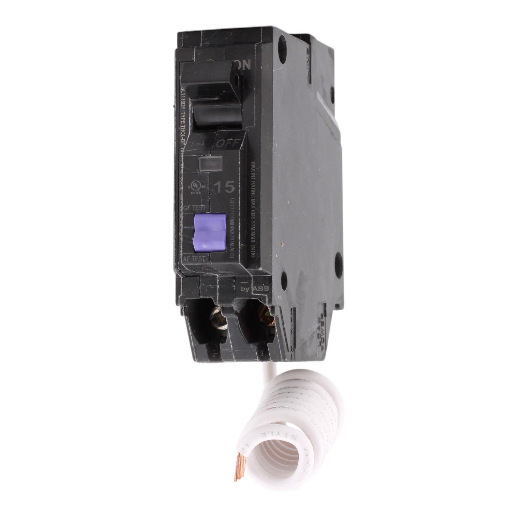 GE THQL1115DFP 15A 120V 1-pole Dual AFCI/GFCI Breaker Pigtail UL