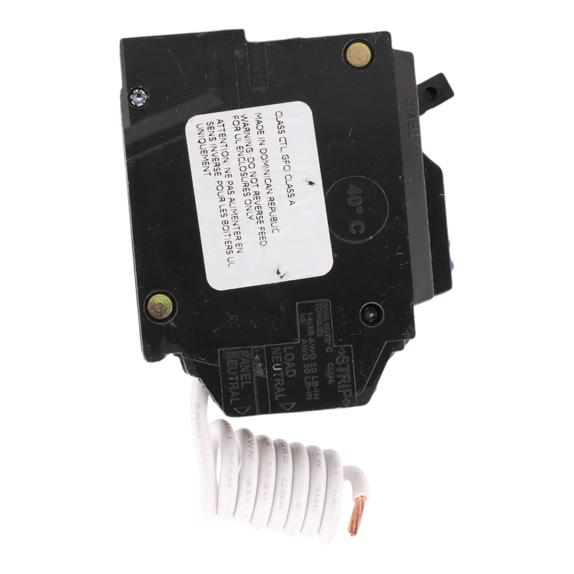 GE THQL1115DFP 15A 120V 1-pole Dual AFCI/GFCI Breaker Pigtail UL