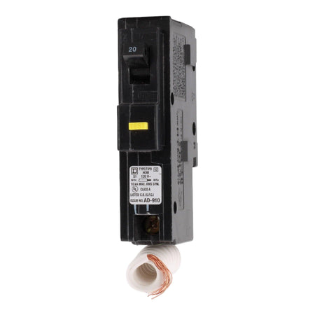 Square D HOM120GFI 20 Amp Single Pole 120V Pigtail-Neutral GFCI Ground Fault Circuit Breaker UL