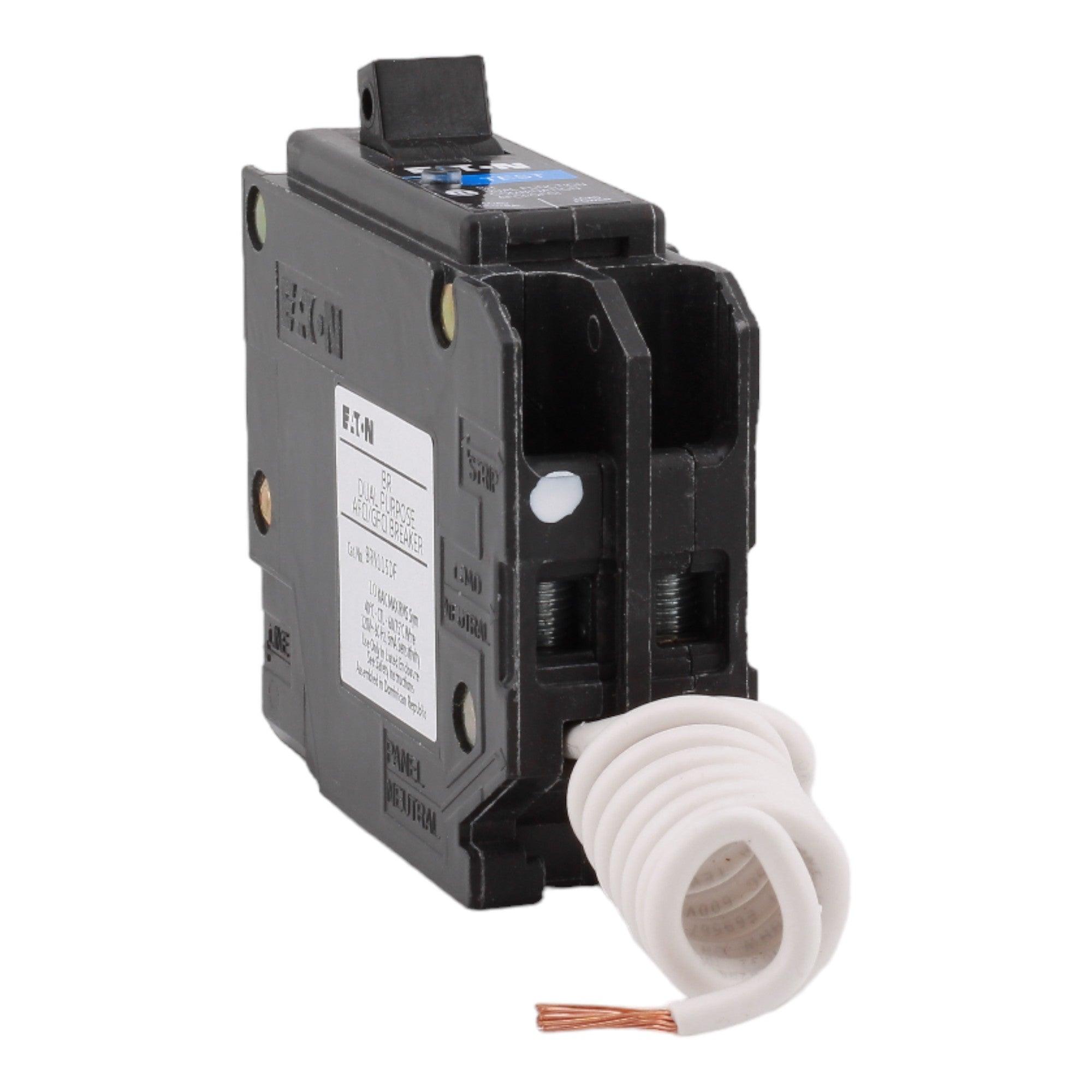 Eaton BRP115DF Circuit Breaker 15A 1-Pole 120V - Lot Of 10 NEW