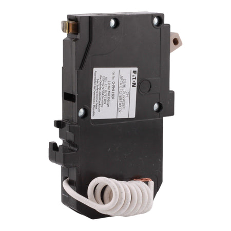 Eaton CHFN115A1CS 15 Amp Single Pole 120V Pigtail-Neutral AFCI/GFCI Dual Function Circuit Breaker UL