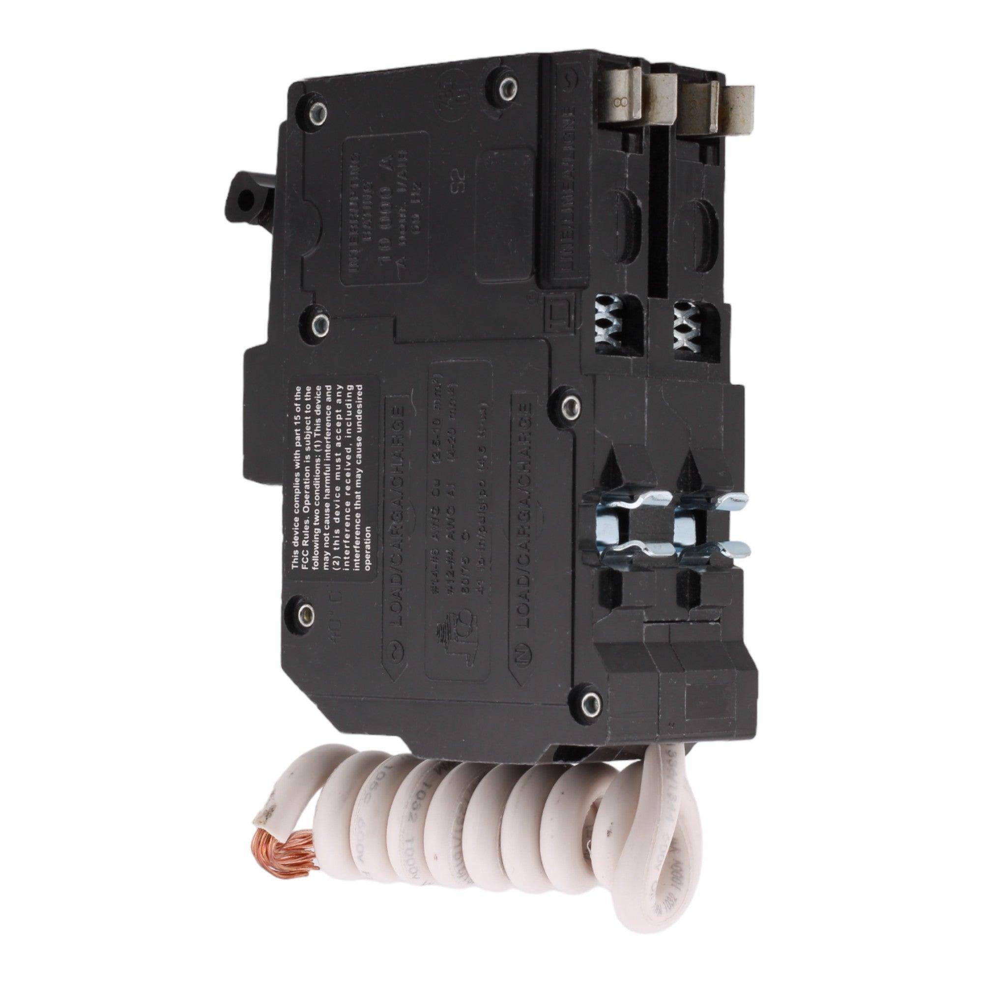 Square D QO240GFI 40 Amp Double Pole 240V Pigtail-Neutral GFCI Ground Fault Circuit Breaker UL