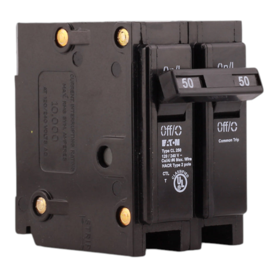Eaton CL250 50A 2P 120/240V Classified Circuit Breaker