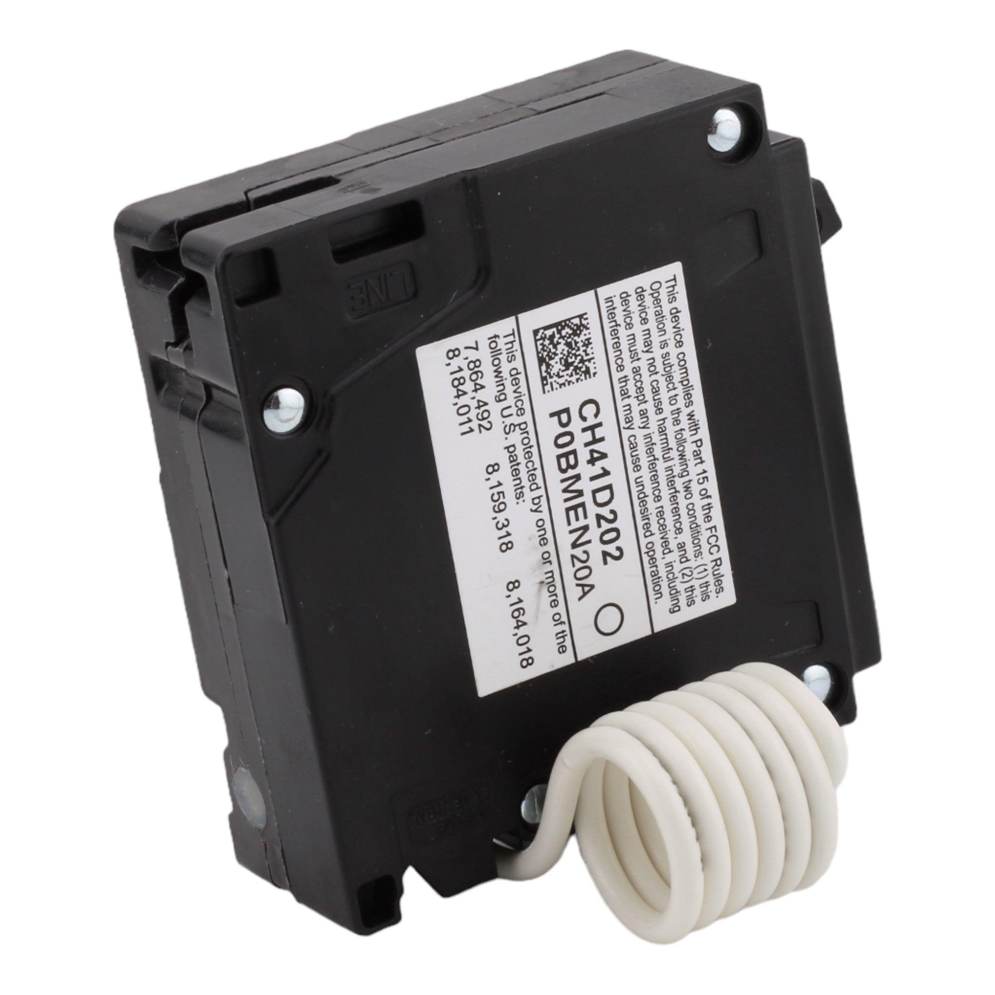 Siemens QA120AFC 20 Amp Single Pole 120V Pigtail-Neutral AFCI Arc Fault Circuit Breaker UL