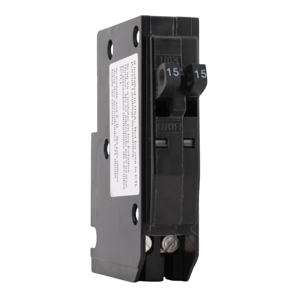 Square D QO QO1515 15A 1P 120/240V Tandem Circuit Breaker