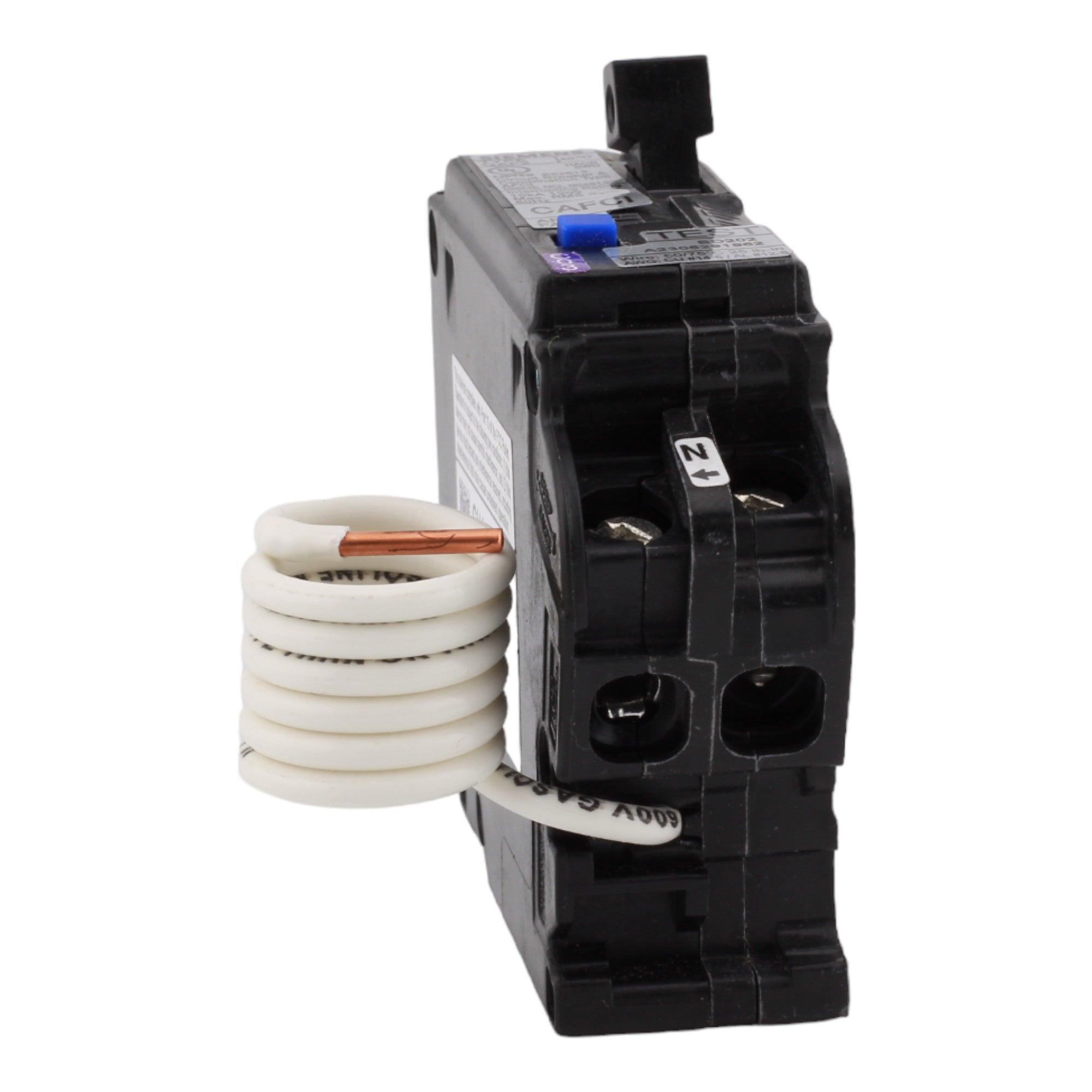 Siemens QA120AFC 20 Amp Single Pole 120V Pigtail-Neutral AFCI Arc Fault Circuit Breaker UL