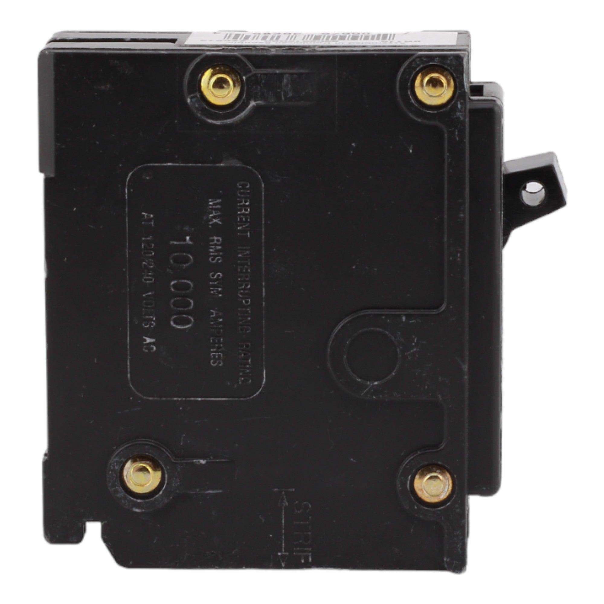 Eaton BR115 15 Amp Single Pole 120V Plug-In Standard Trip Circuit Breaker UL