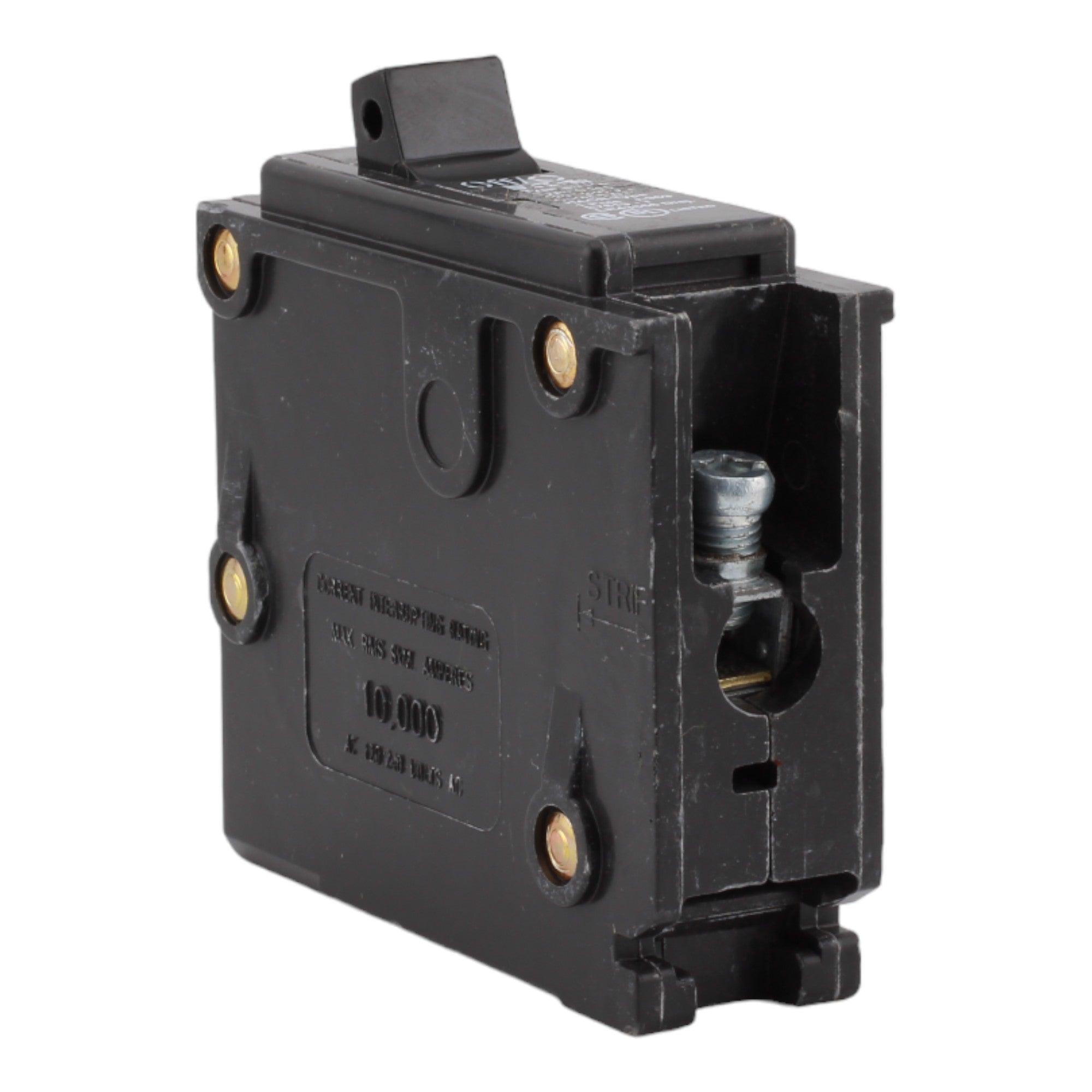 Eaton BR115 15 Amp Single Pole 120V Plug-In Standard Trip Circuit Breaker UL