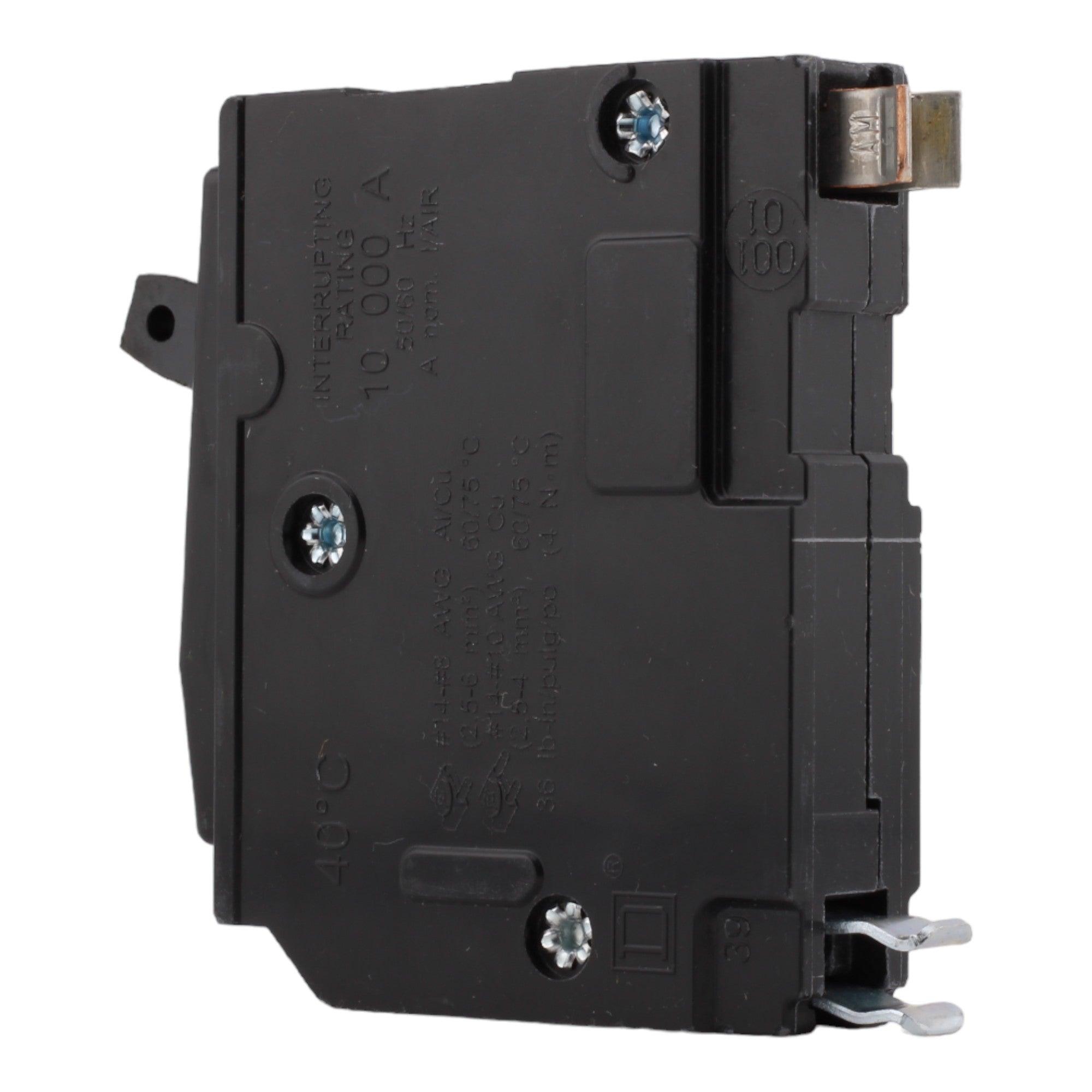 Square D QO115 15 Amp Single Pole 120V Plug-In Standard Trip Circuit Breaker UL