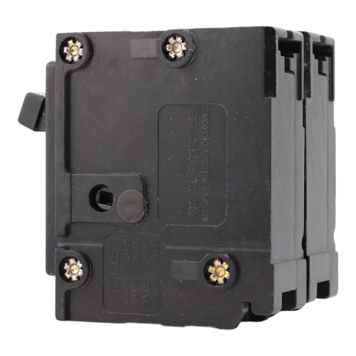 Eaton BR290 90 Amp Double Pole 240V Plug-In Standard Trip Circuit Breaker UL