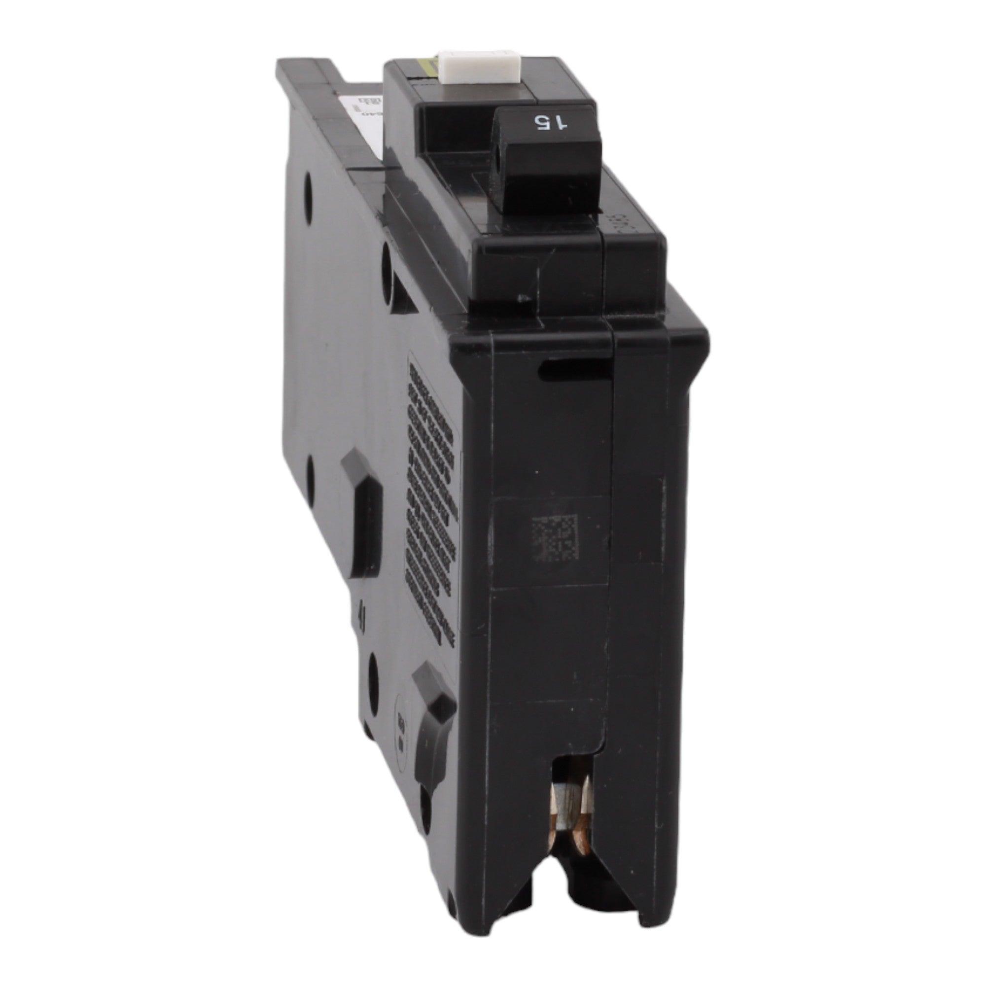 Square D HOM115PCAFI 15 Amp Single Pole 120V Plug-On Neutral AFCI Arc Fault Circuit Breaker UL