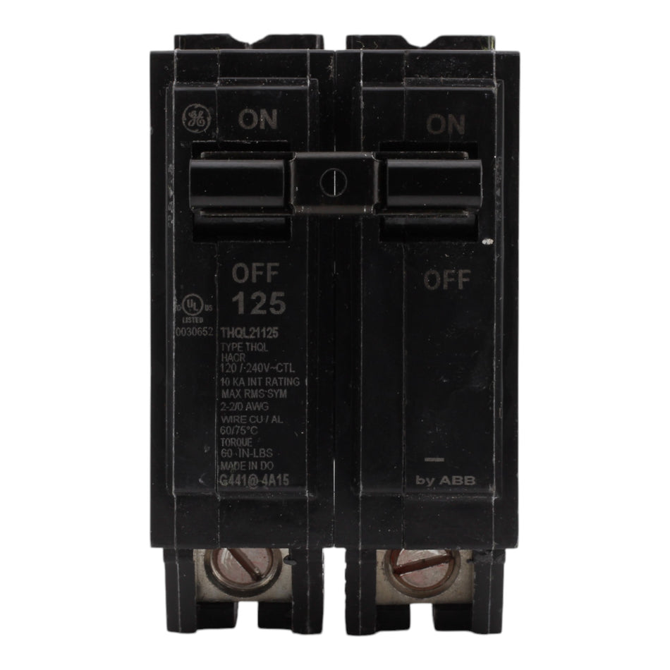 THQP220 Ge 2P 20A 120/240V 1/2 Plug In Breaker