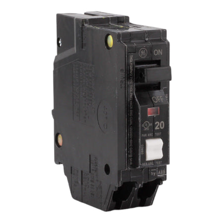 GE THQL1120PAF2 20 Amp Single Pole 120V Plug-On Neutral AFCI Arc Fault Circuit Breaker UL