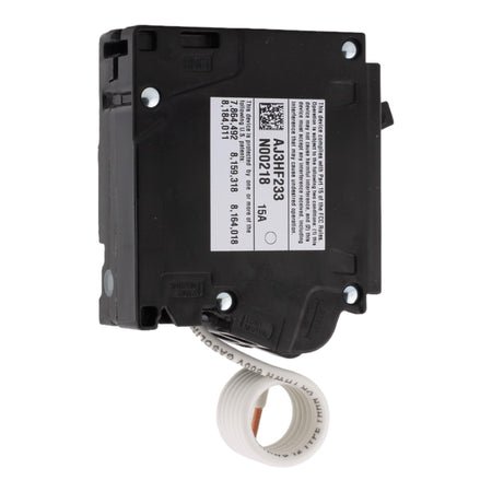Siemens QA115AFC 15 Amp Single Pole Combination AFCI Circuit Breaker, 120V, Plug-In, 10 kAIC, UL Listed