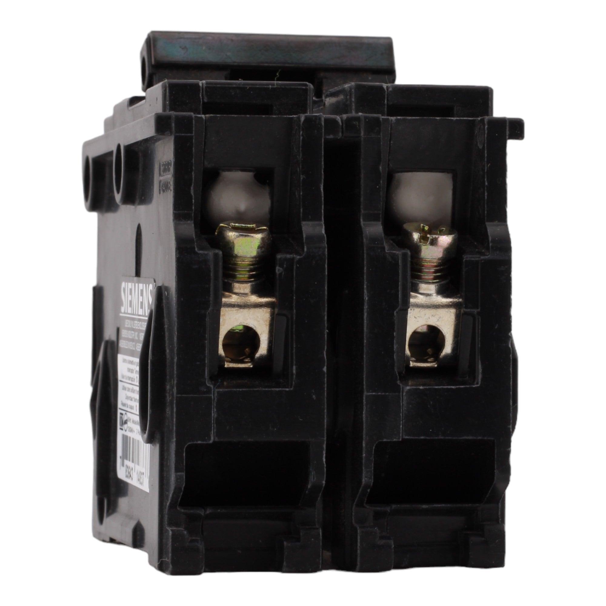 Siemens Q225 25 Amp Double Pole 240V Plug-In Standard Trip Circuit Breaker UL