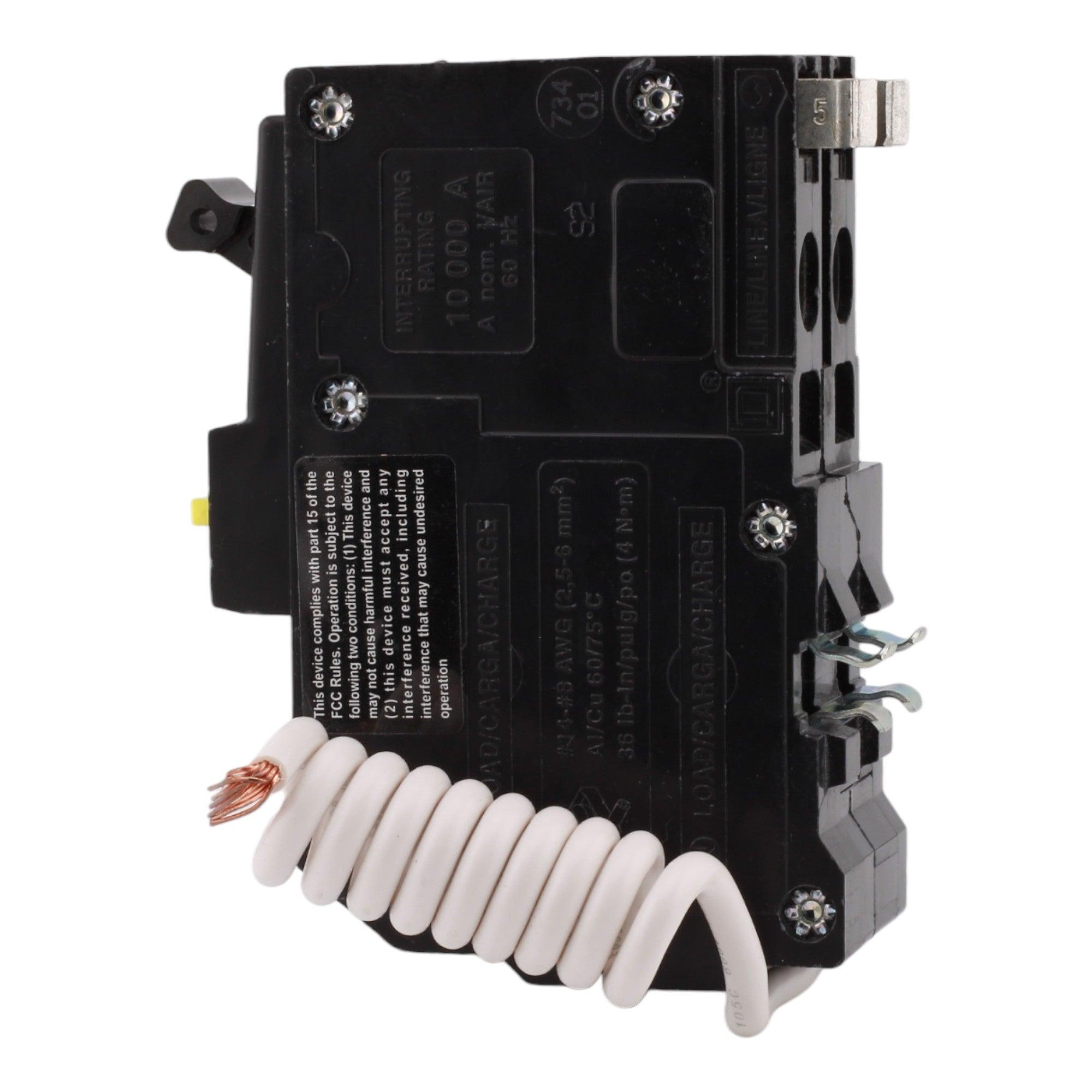 Square D QO230GFI 30 Amp Double Pole 240V Pigtail-Neutral GFCI Ground Fault Circuit Breaker UL