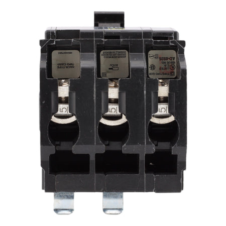 Square D QOB350 50 Amp 3 Pole 240V Standard Trip Bolt-On Circuit Breaker UL
