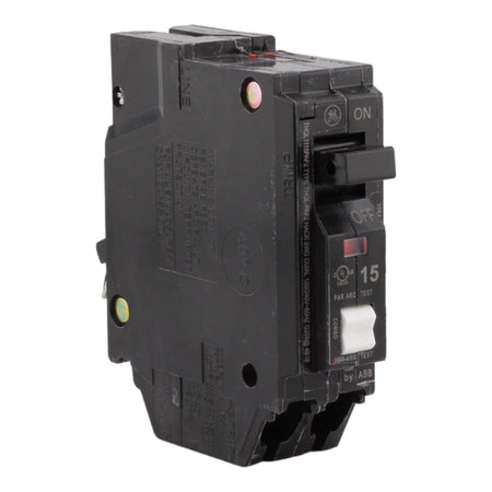 GE THQL1115PAF2 15 Amp Single Pole 120V Plug-On Neutral AFCI Arc Fault Circuit Breaker UL