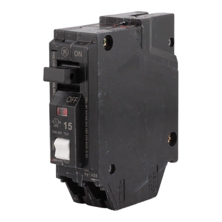 GE THQL1115PAF2 15 Amp Single Pole 120V Plug-On Neutral AFCI Arc Fault Circuit Breaker UL