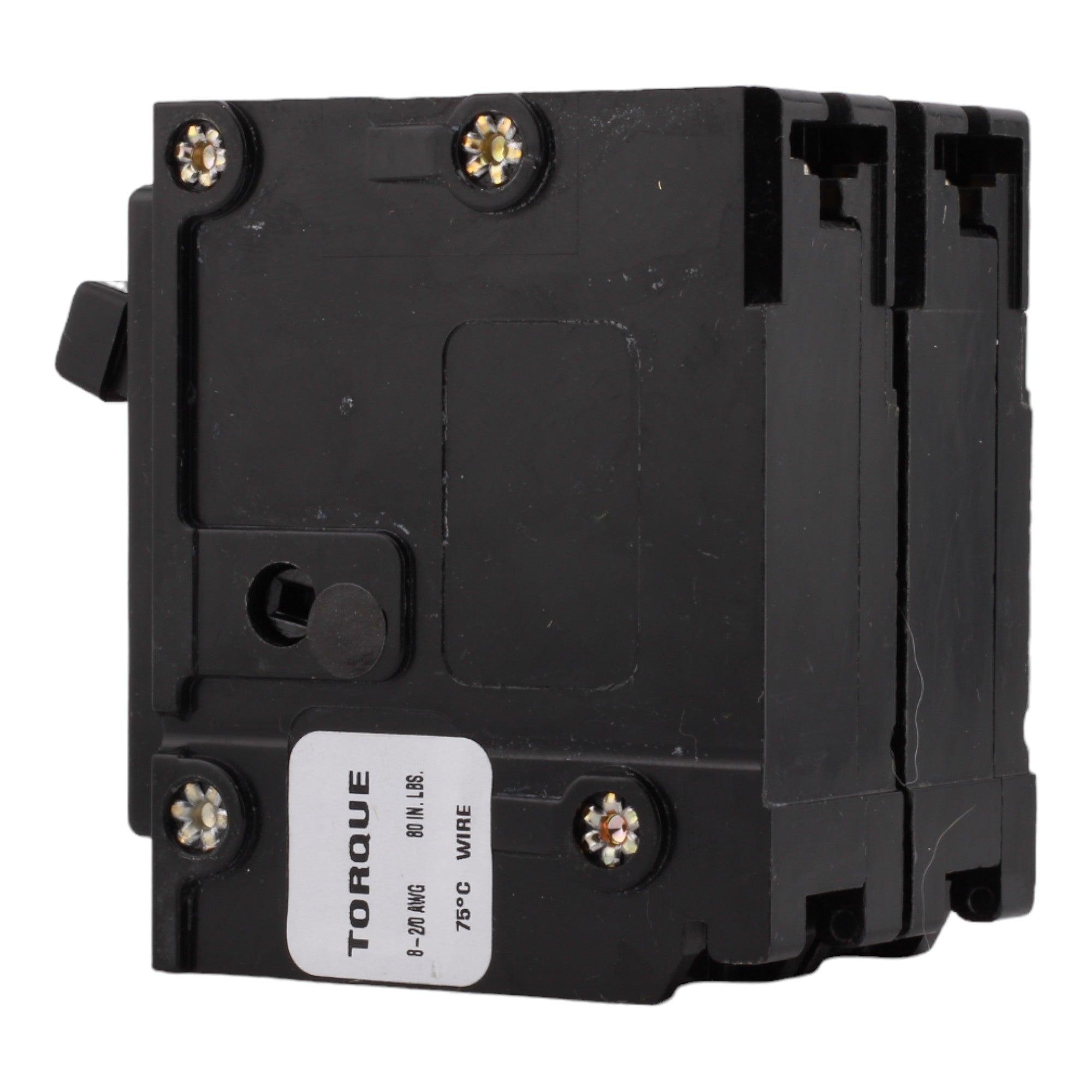 Eaton BR2125 125 Amp Double Pole 240V Plug-In Standard Trip Circuit Breaker UL