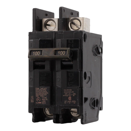 Siemens BQ2B100L 100 Amp Double Pole 240V Bolt-On Standard Trip Circuit Breaker UL