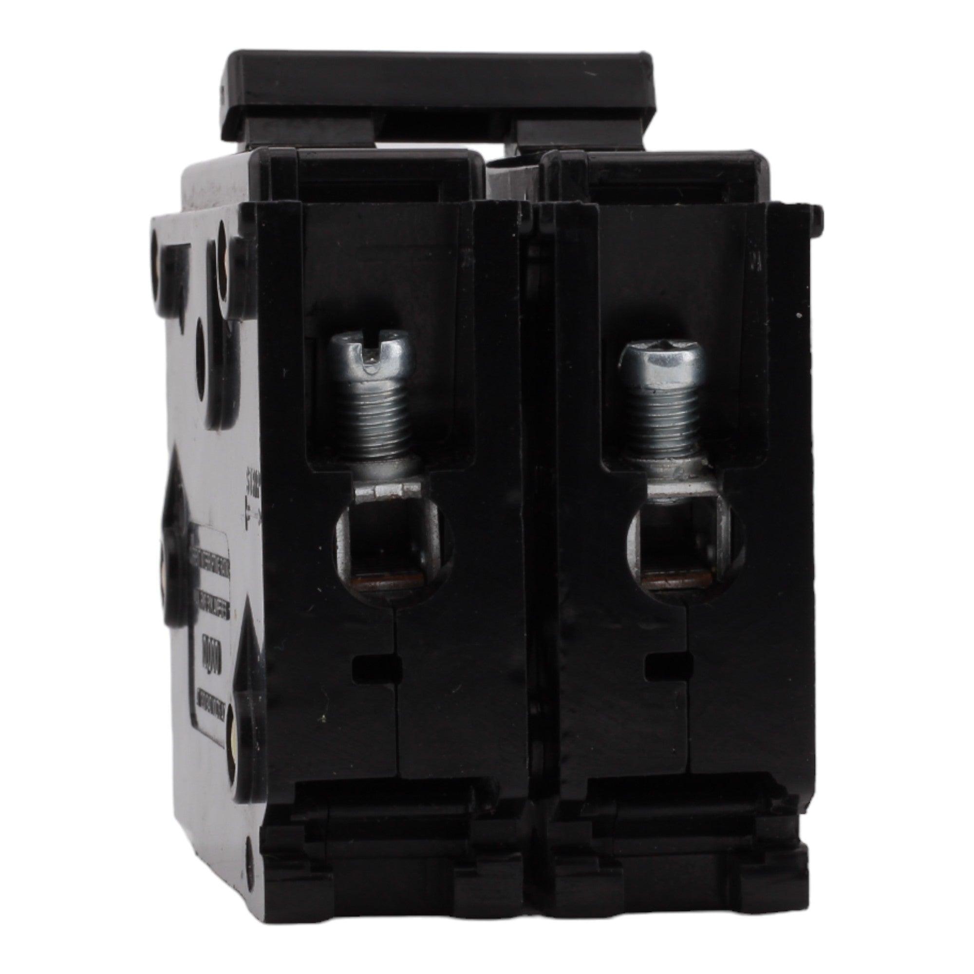 Eaton BR250 50 Amp Double Pole 240V Plug-In Standard Trip Circuit Breaker UL