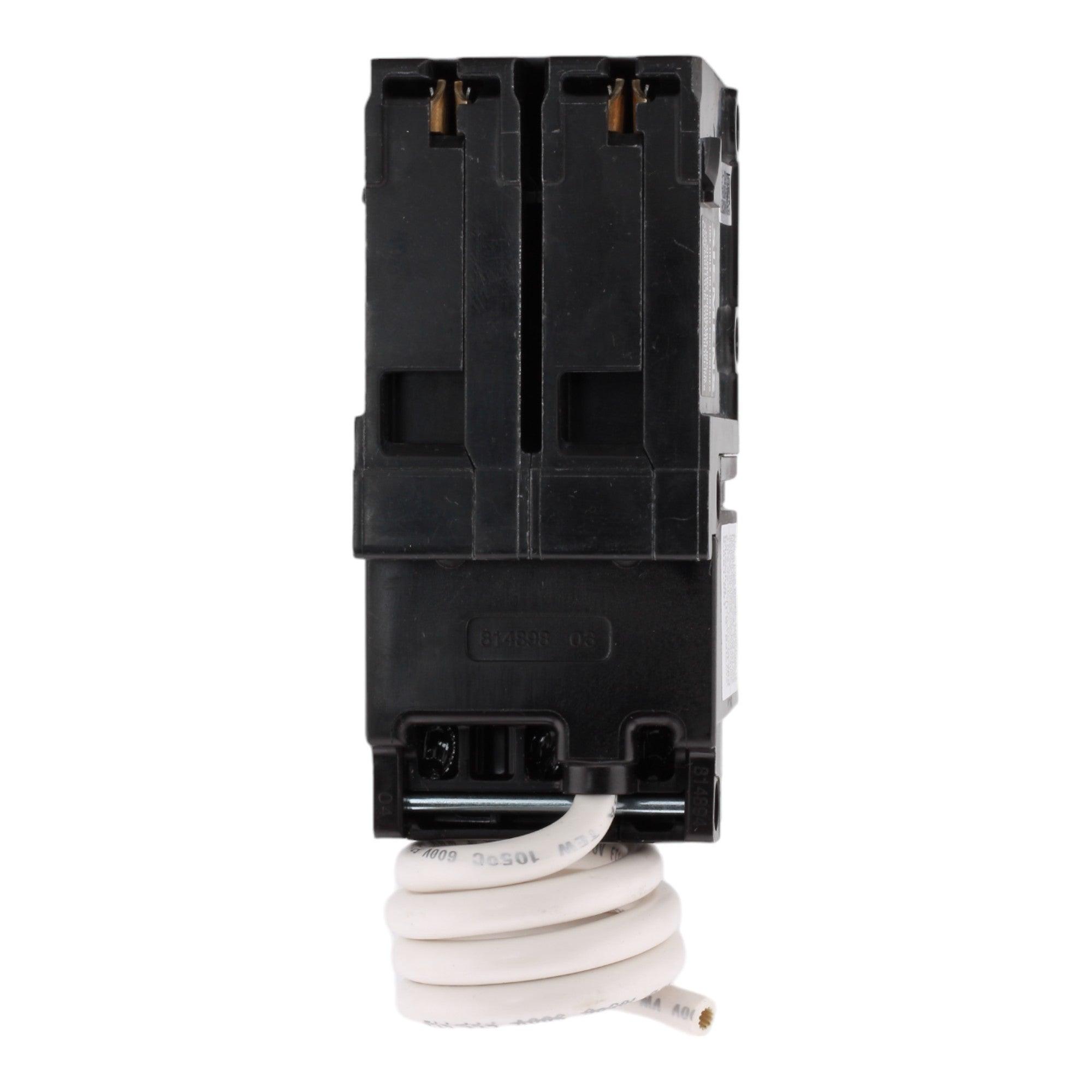 Siemens QF250A 50 Amp Double Pole 240V Pigtail-Neutral GFCI Ground Fault Circuit Breaker UL