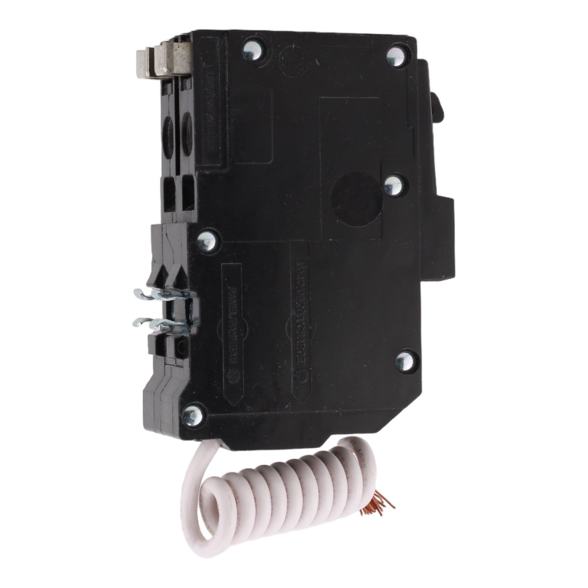 Square D QO220GFI 20 Amp Double Pole 240V Pigtail-Neutral GFCI Ground Fault Circuit Breaker UL