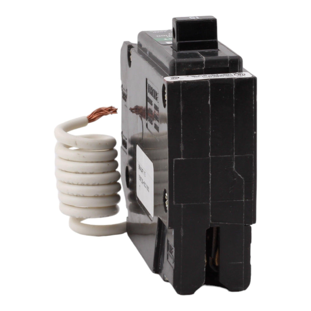 Eaton BRACAF115 15 Amp Single Pole 120V Pigtail-Neutral AFCI Arc Fault Circuit Breaker UL