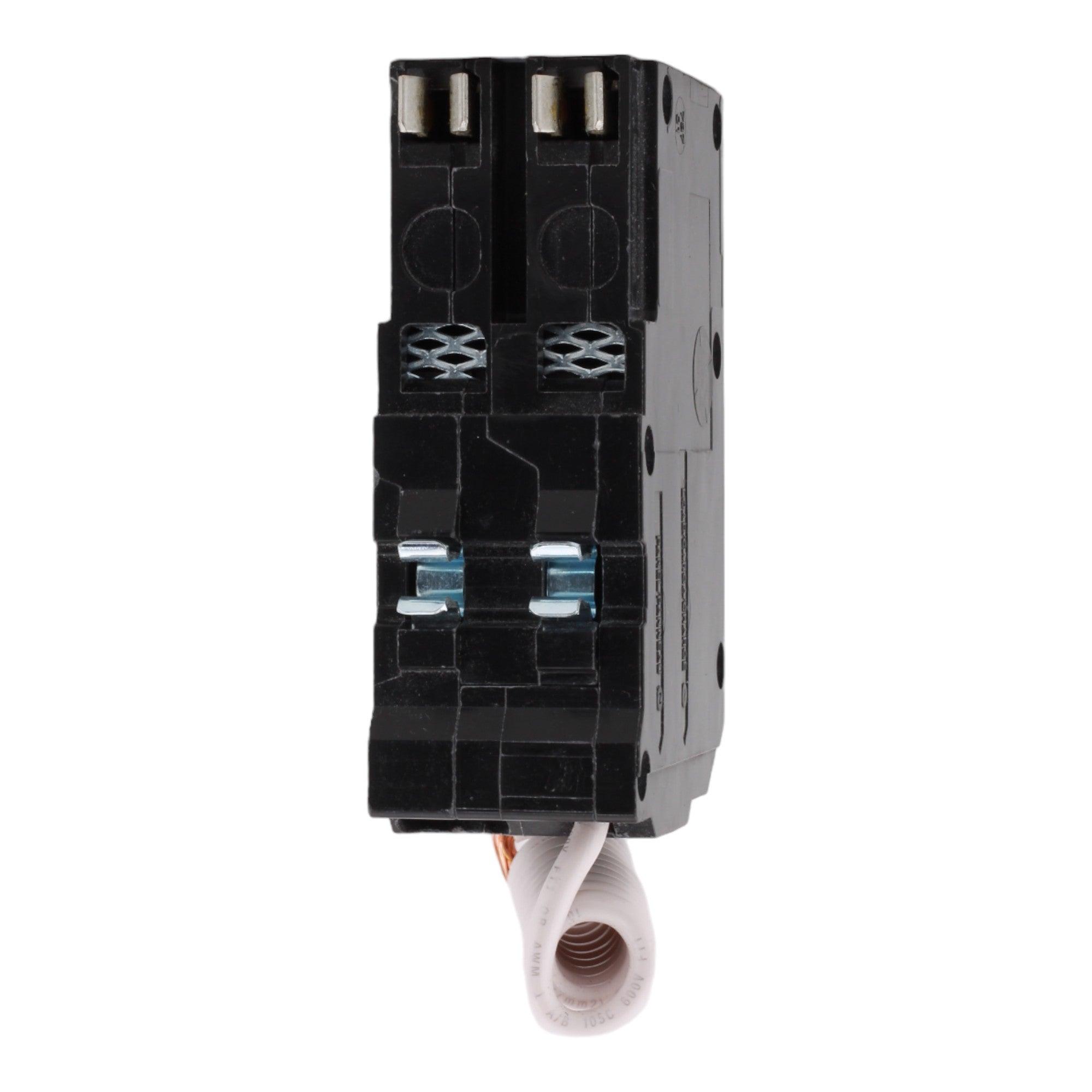 Square D QO220GFI 20 Amp Double Pole 240V Pigtail-Neutral GFCI Ground Fault Circuit Breaker UL