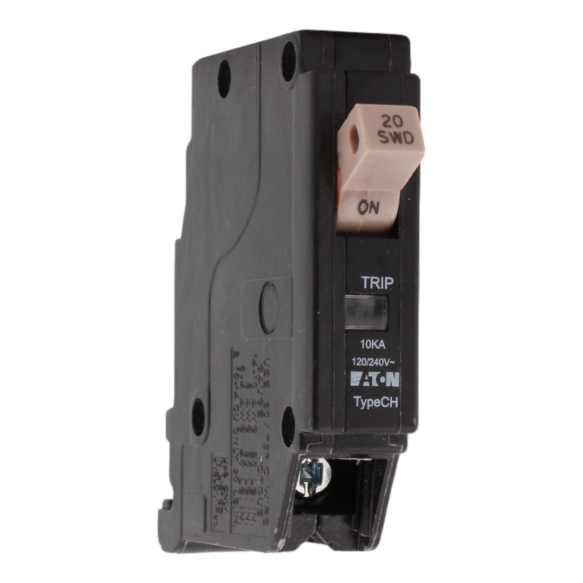 Chf120 Eaton CH CHF120 20A 1P 120/240V Standard Circuit Breaker – RES LLC Store