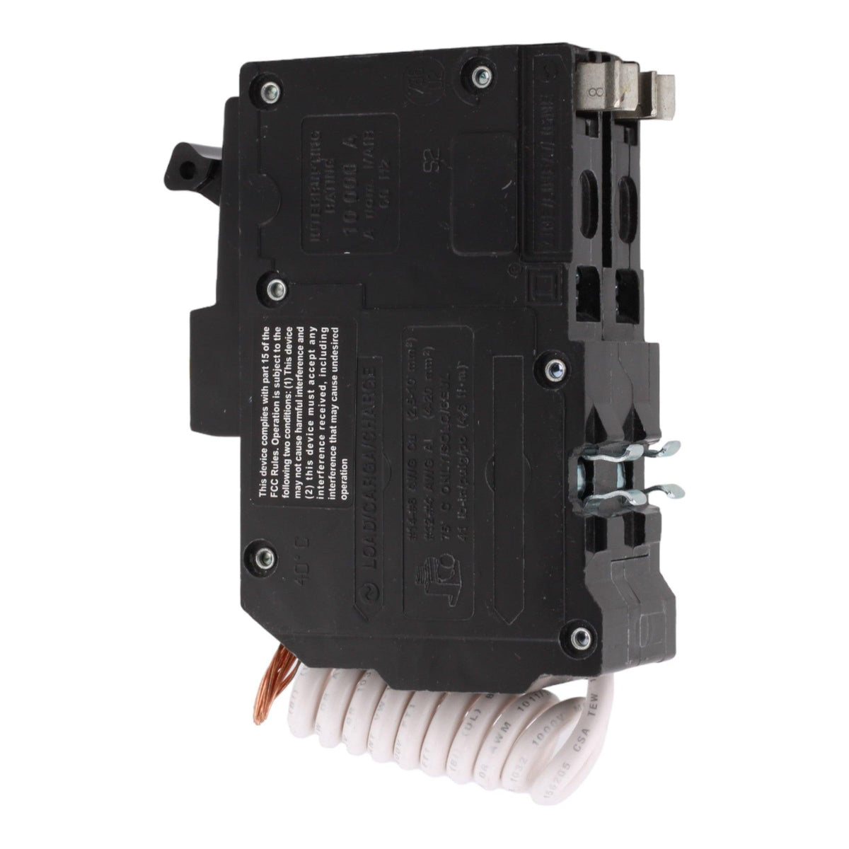 Square D QO260GFI 60 Amp Double Pole 240V Pigtail-Neutral GFCI Ground Fault Circuit Breaker UL