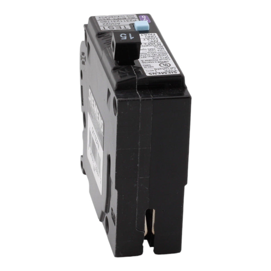 Siemens Q115DFN 15 Amp 1 Pole 120V Dual AFCI/GFCI Plug-In Circuit Breaker - Foto 3