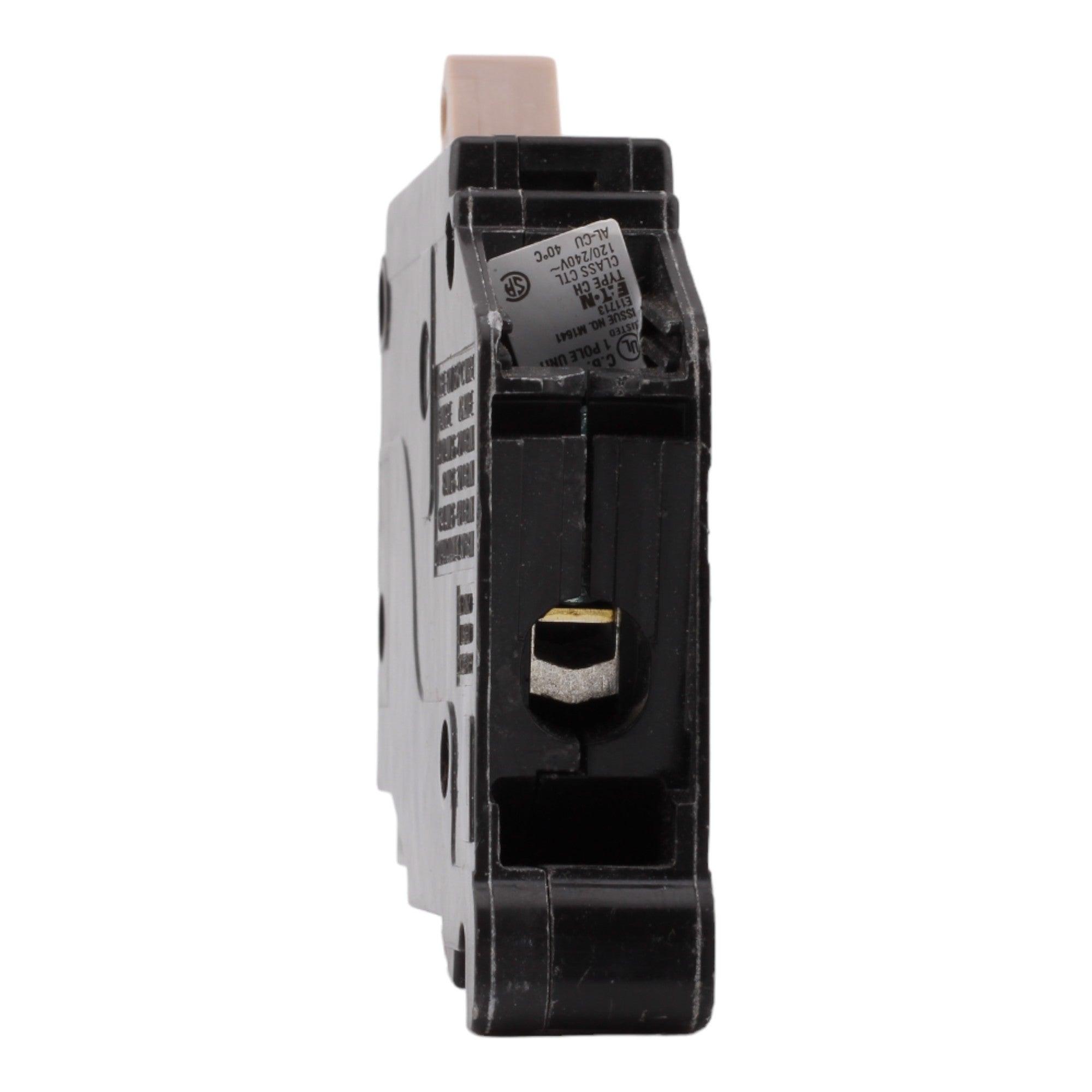 Eaton CHF120 20 Amp Single Pole 120V Plug-In Standard Trip Circuit Breaker UL