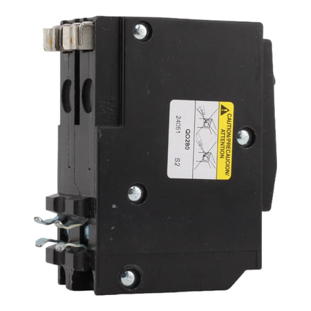 Square D QO280 80 Amp Double Pole 240V Plug-In Standard Trip Circuit Breaker UL