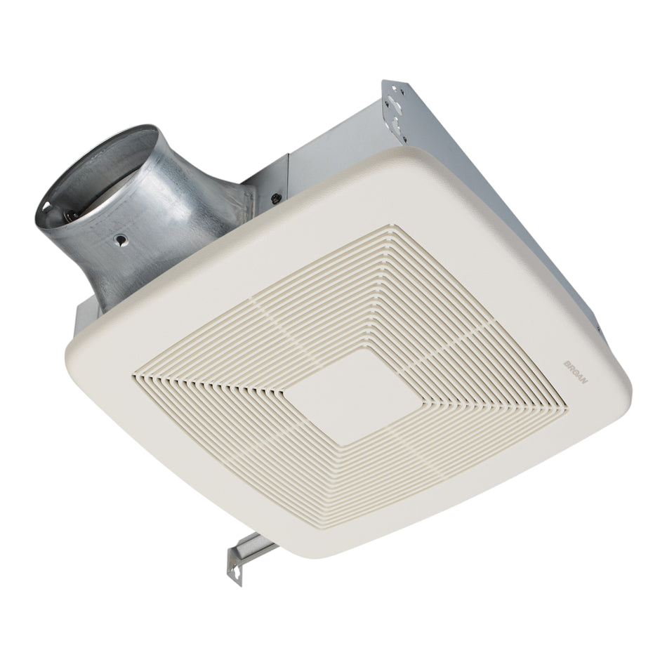 Broan LoProfile DC, LP50100DC, 50/80/100 CFM, 120V, DC Motor, Bathroom Exhaust Fan, ENERGY STAR
