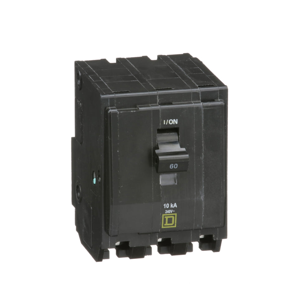 Square D QO QO360 60A 3P 120/240V Thermal-Magnetic Circuit Breaker