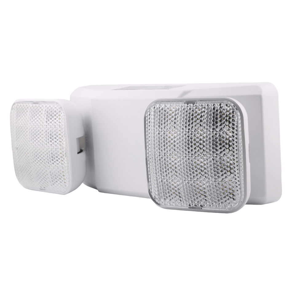 RES POWER RESEL2SWH LED Emergency Light 2 Lamps 180 Lumens 120-347V ...