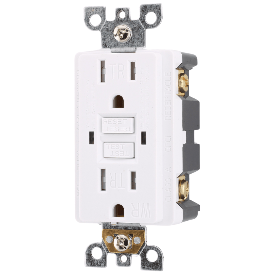 RES POWER Indoor 15A 120V Tamper-Resistant GFCI Outlet Self-Test – RES ...