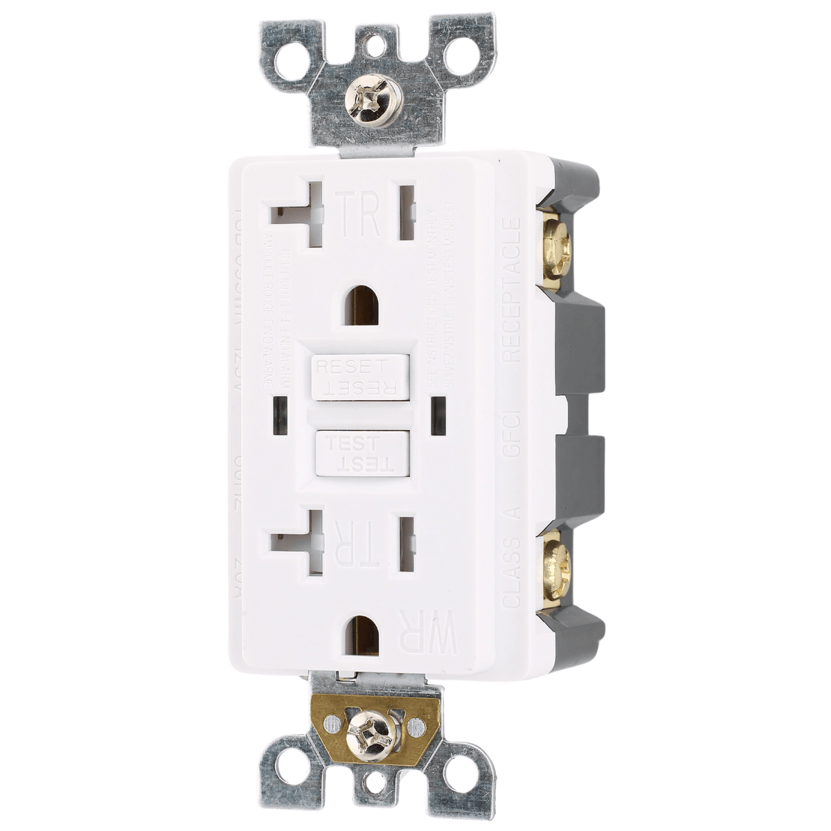 RES POWER Indoor 20A 120V Tamper-Resistant GFCI Outlet Self-Test – RES ...
