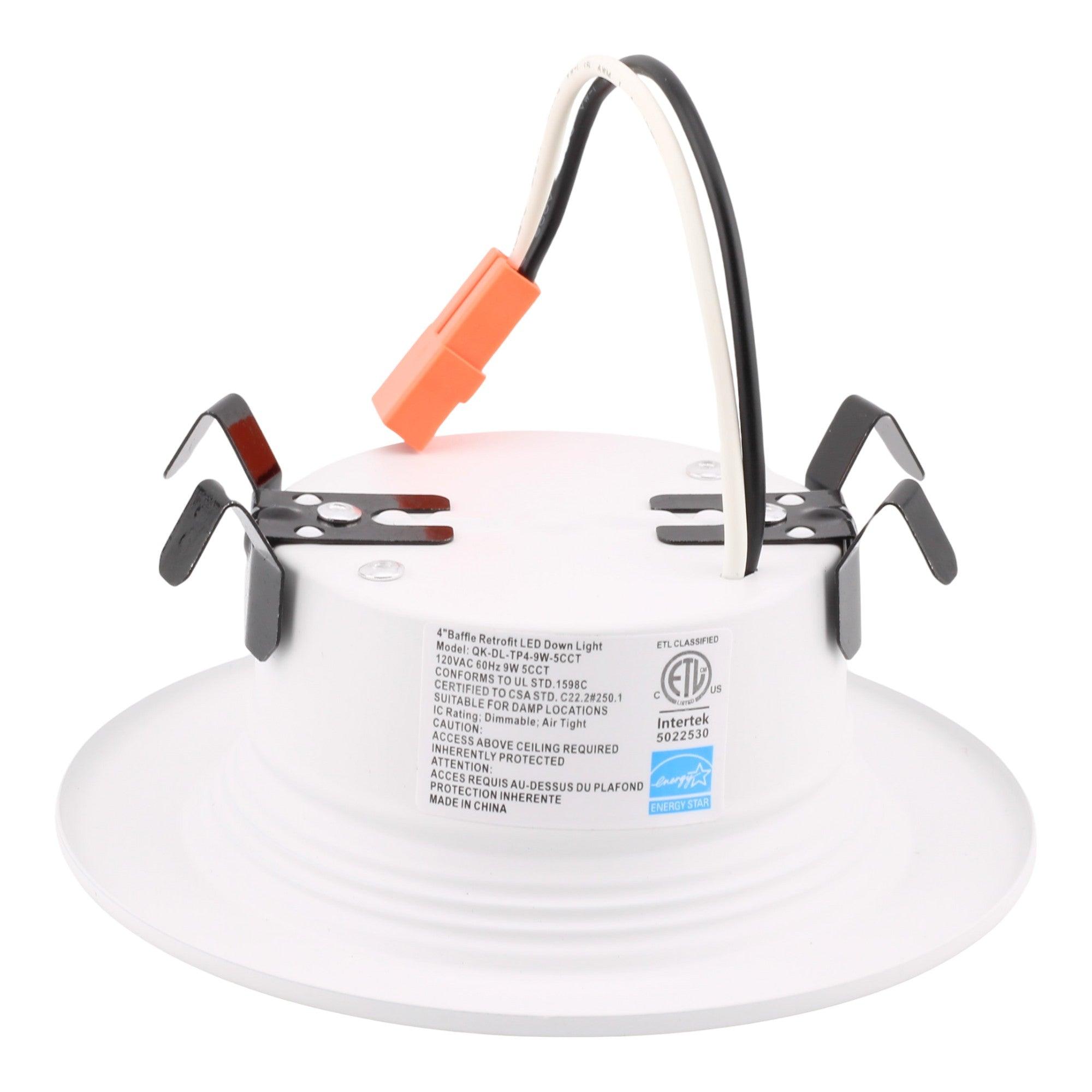 RES POWER RESRL4I5CCT LED Recessed Retrofit Light 750 Lumens 5 CCT