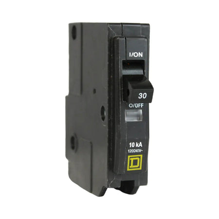 Square D QO130 30 Amp Single Pole 120V Plug-In Standard Trip Circuit Breaker UL